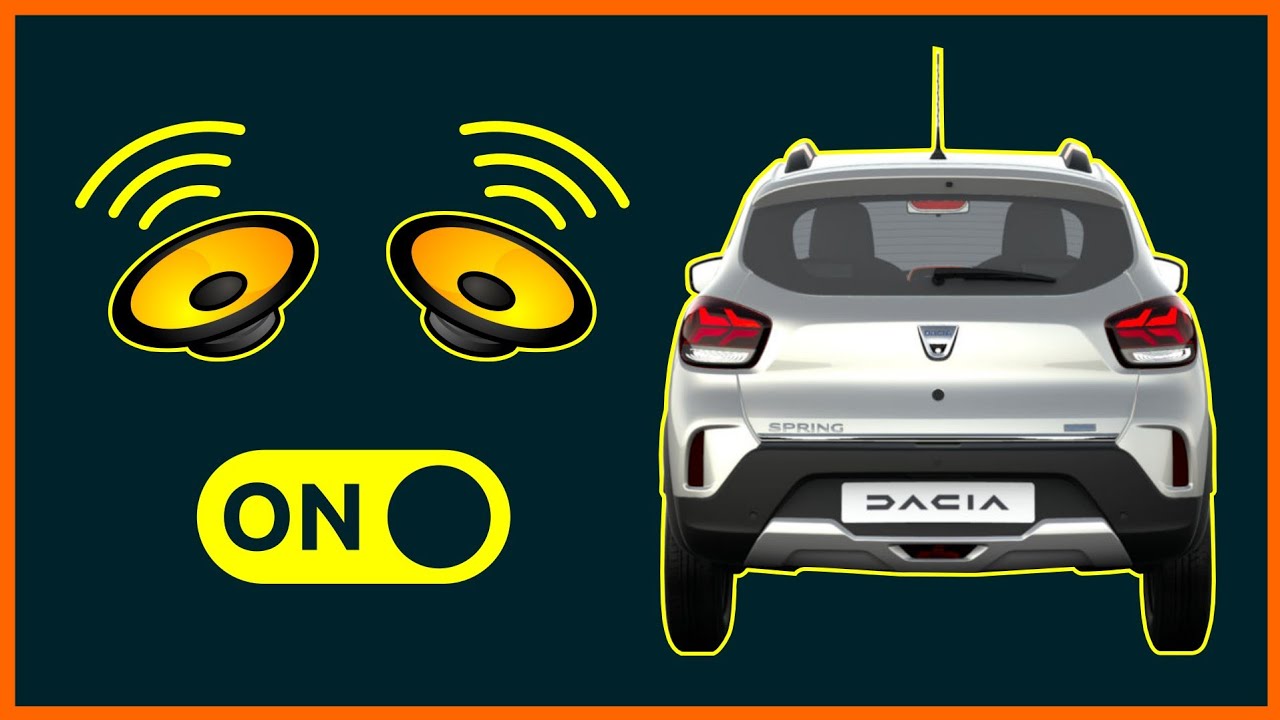 Dacia Spring - Activarea şi testarea difuzoarelor spate [ English subtitles ]