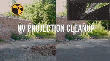 Cleanup with UV Projection | Full Process | Nuke Tutorial