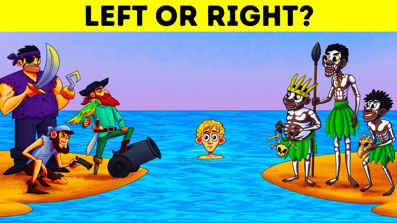 Don't Choose The Wrong Way! 12 Riddles You Have To Solve To Stay Alive ...