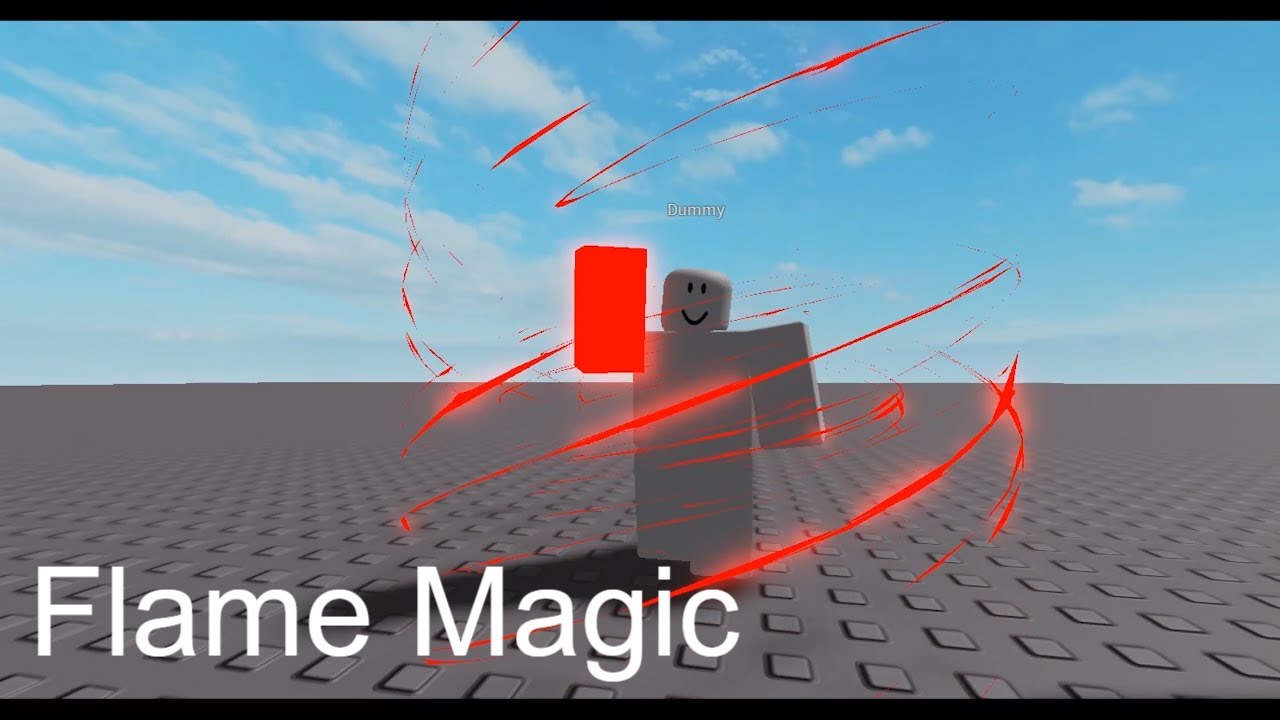 Roblox Animation | Flame Magic