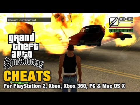 GTA San Andreas Cheats