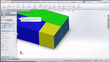 SolidWorks Mates Best Practice Tip #4