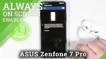 How to Enable Always on Display Option – ASUS Zenfone 7 Pro