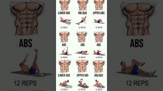 ABS WORKOUT for EVERYONE FROM BEGINNERS to ADVANCED for a strong core!#gym #sixpackabs #gymlife#abs