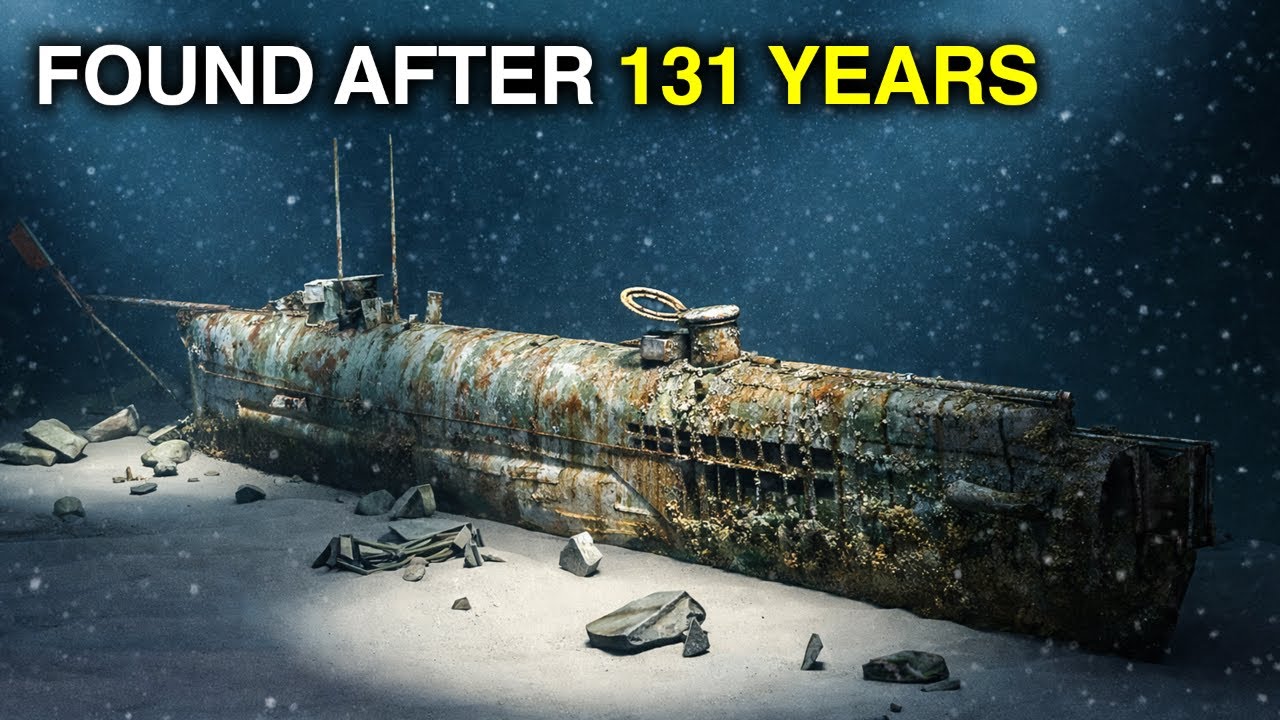 H.L. Hunley – The First Sub to Sink a Warship Found After 131 Years