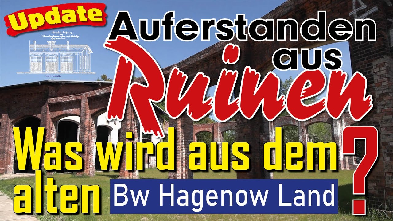Hagenow Land: Was wird aus dem alten preußischen Bahnbetriebswerk? Was will der neue Eigentümer?