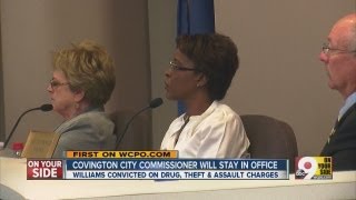 Covington city commissioner can stay