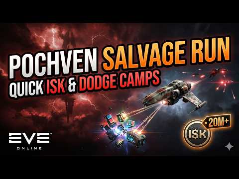 Pochven Salvage Run: Making Easy ISK & Dodging Camps | EVE Online ep 10 F2P character