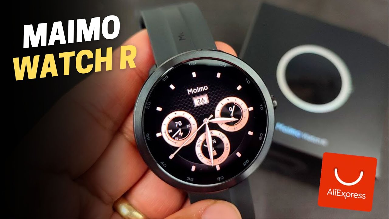 LANÇAMENTO SMARTWATCH MAIMO WATCH R | Funcionalidades incriveis ...