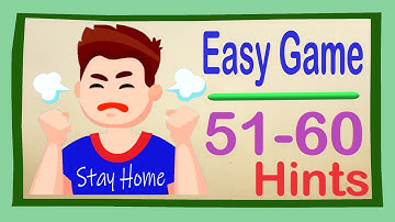 Easy Game Hints Level 51 52 53 54 55 56 57 58 59 60 🏃  Stay Home And Fun Play #WithMe
