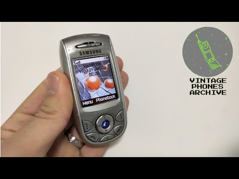 Samsung SGH-E800 menu browse, ringtones, games, wallpapers