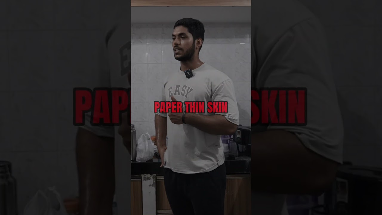 Day 85/90🦍 Paper thin Skin🔪