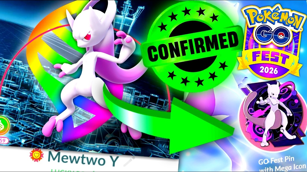 *MEGA MEWTWO CONFIRMED FOR GO FEST 2026 & IN GAME ATUO CATCHER LEAKS* Pokemon GO news