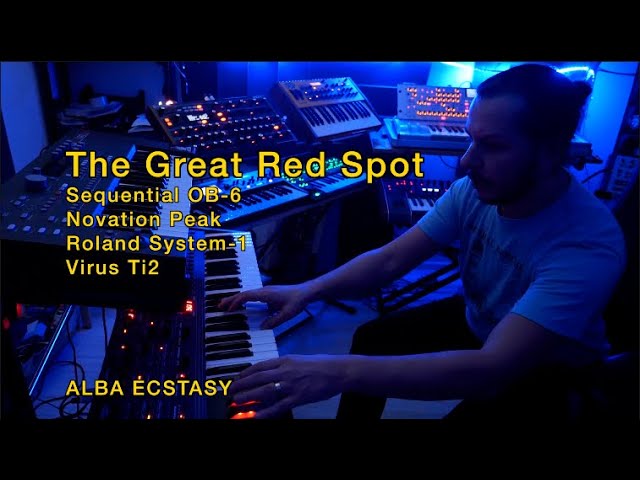 Sequential OB-6 | Novation PEAK | System-1 | Virus Ti2 (The Great Red Spot) Sequential OB-6 | Novation PEAK | System-1 | Virus Ti2 (The Great Red Spot)
