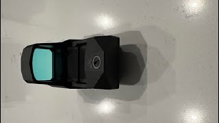 VOTATU RMD502 EG Green Dot Sight for Rifle Shake Awake Reflex Sight Review, Great optic, clear view