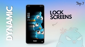 7 MIUI Dynamic Lock Screen Themes | Best MIUI Themes