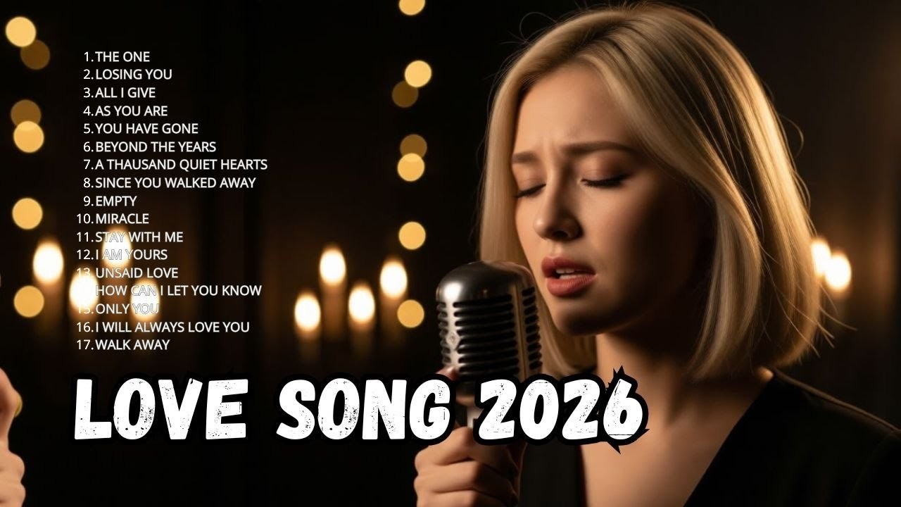New 2026 Love Song 🎤  Easy Listening Song | Romantic & Beautiful Ballads Song. [ plalist 3}