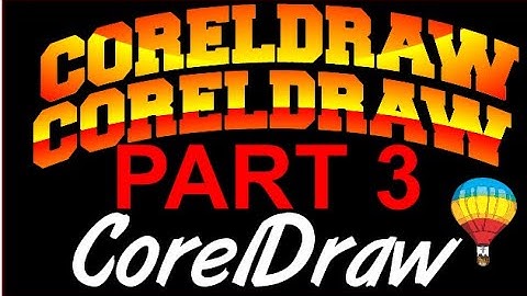 Corel Draw Tips & Tricks CURVE A Interactive FILL Part 3