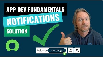 ServiceNow – Application Development Fundamentals – Notifications Solution