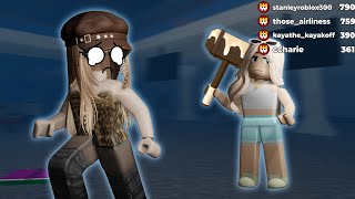 Playing in Pro Servers Against My Level 700 Friend 🤕 (Flee The Facility)