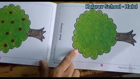 K.G.SECTION - ART & CRAFT (Activity for Bindi Sticking)