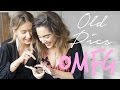 REACTING TO OLD PHOTOS OF US | Sophia and Cinzia