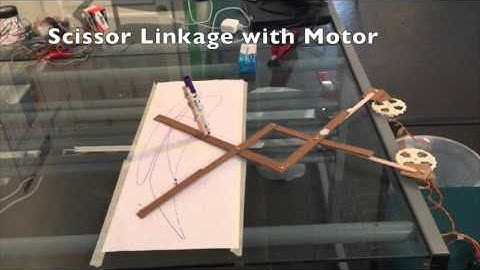 Scissor Linkage with Motor