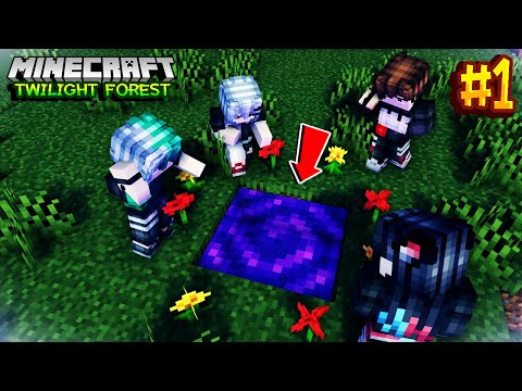 การผจญภัยครั้งใหม่ กับประตูสุดพิศวง - Minecraft Twilight Forest 🔮 #1