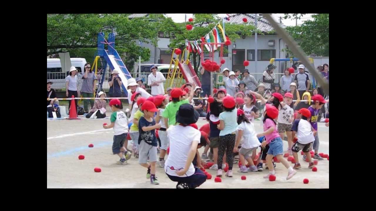 12' 宗一郎 保育園運動会　玉入れ２