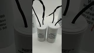 WEET CBB60 Wires Type Motor #Running Capacitor 6uF 10uF 16uF 25uF 40uF 50uF 450VAC 250VAC China Made