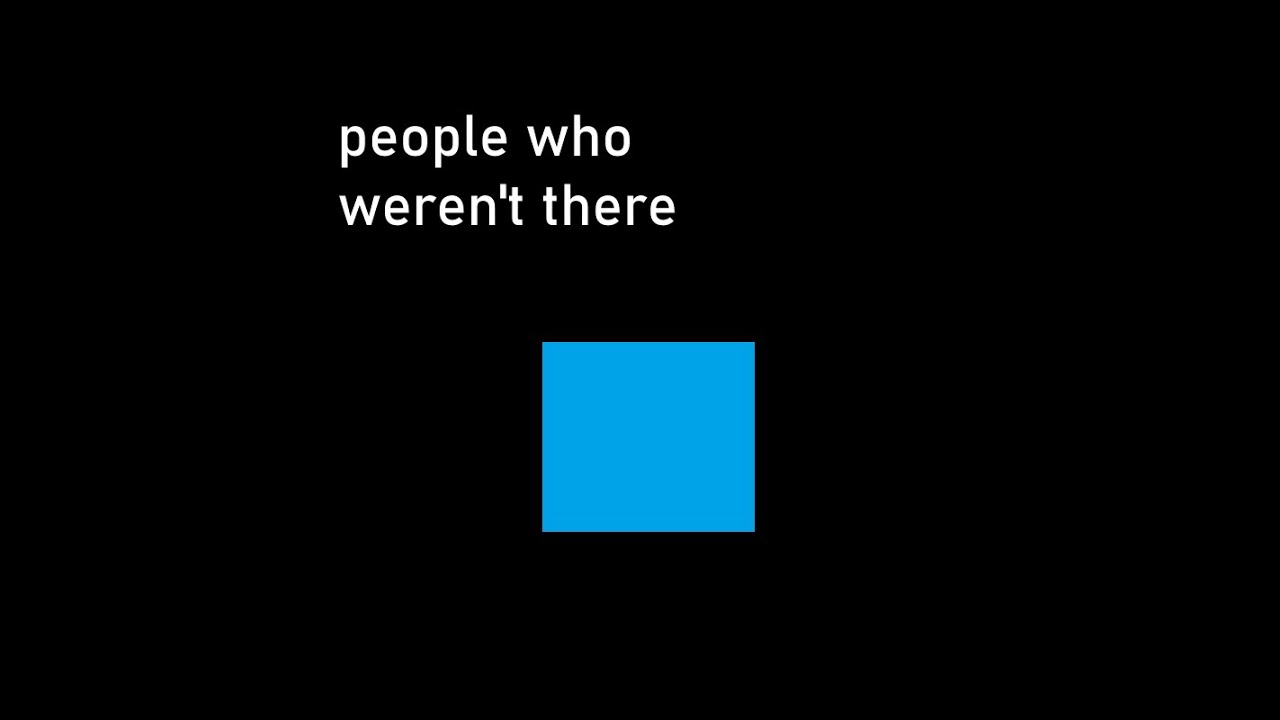 BE THERE OR BE SQUARE - YouTube