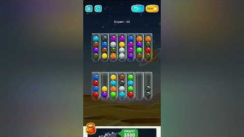 Golden bubble sort expert level 43