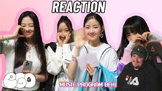 VVUP (비비업) Locked On (락던) 음악방송 BEHIND THE SCENES Reaction