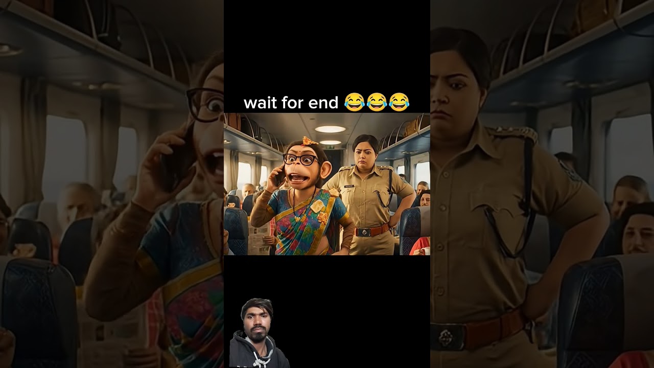 Bandar Bhai Ka lafra ho gaya monkey funny video 