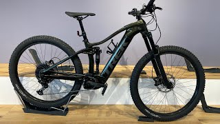 Trek Rail 9.5 Black Olive E MTB Overview Carbon Fully Mountainbike Ebike Bosch Smart