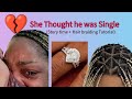 OMG Easy Triangle Knotless braid Wig + STORYTIME