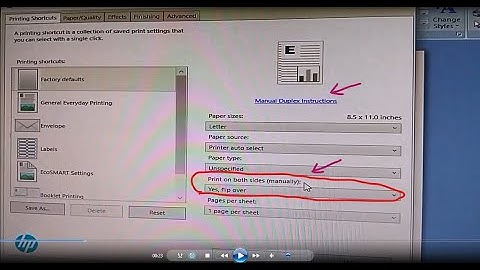 Print on both sides (Manually ),HP LaserJet Pro M404-M405 Problem Solve