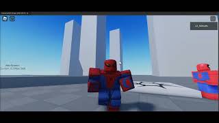 Roblox spiderman web swinging : For a friend
