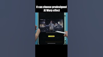 Insta360 AI Warp effect