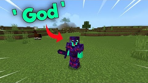 Glowing Obsidian Armour Addon or Mod for Minecraft Pocket Edition