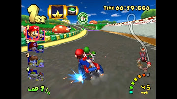 Luigi Circuit - 50cc Grand Prix || Mario Kart: Double Dash!!