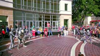 Мульт Power Rangers emPOWER The Junior Rangers save the day at Power Morphicon 2014