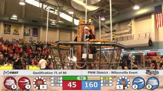 2017 PNW FRC Wilsonville Qualification Match 75