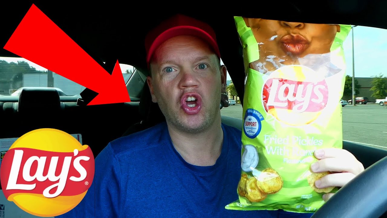 Lay's Fried Pickles with Ranch Flavored Potato Chips (Reed Reviews)
