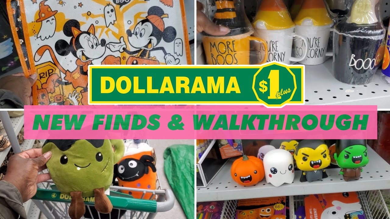 DOLLARAMA WALKTHROUGH NEW FINDS! HALLOWEEN FINDS