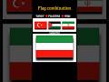 Turkey Iran And Palestine Flag Combination SUB Artist Turkey Iran And Palestine Flag Combination SUB Artist