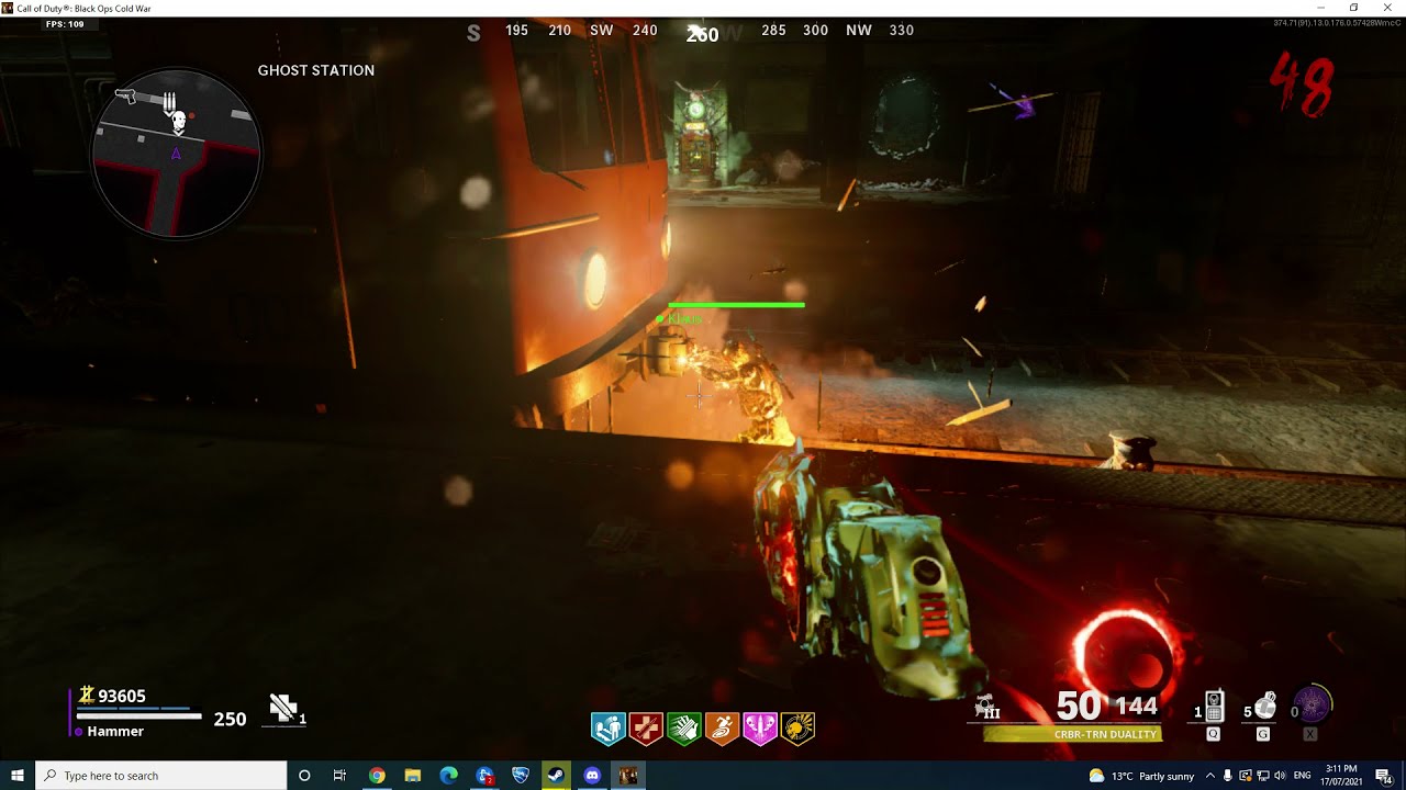 Klaus Stops a Train!