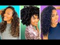 How To Style Curly Hair 3 Different Ways! *loose curls to 4C texture*