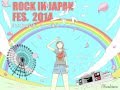 ROCK IN JAPAN FES. 2014 × Illustration