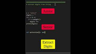 How to extract digits in Python?